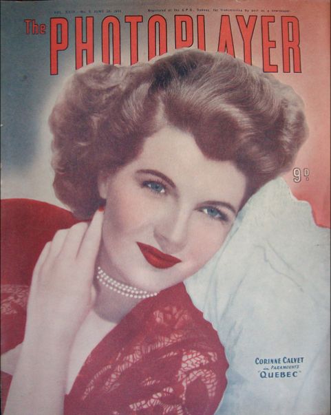 PHOTOPLAYER | THE magazine side cover  Vol 29 No  9 30 June 1951
